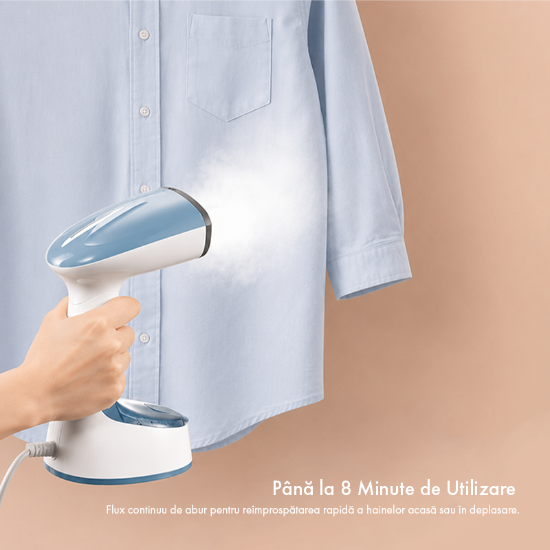 Weston S-Glide utilizat pentru călcarea verticală a hainelor